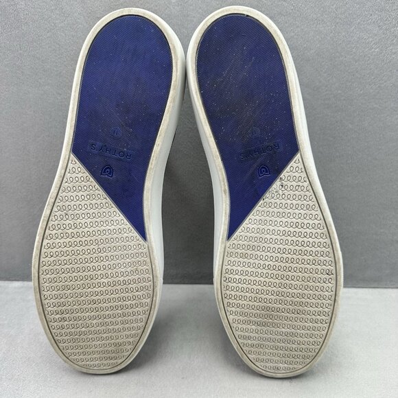 Rothy's The Original Slip On Sneaker Womens Size 11 Shoes Green Camo Loafers - Picture 7 of 8